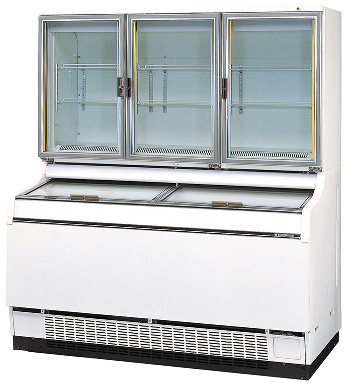 SANDENデュアルタイプ冷凍ショーケース | 業務用冷蔵庫・厨房機器